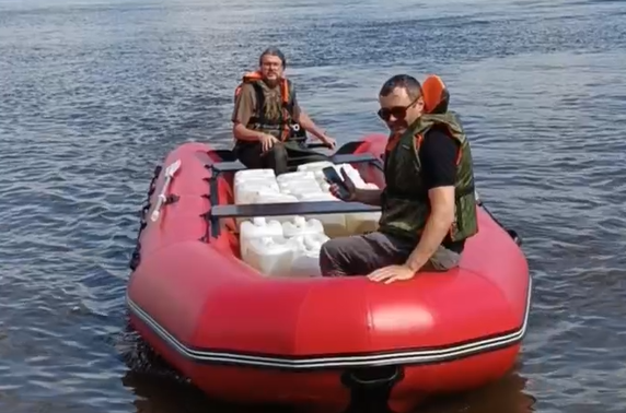 Отчёт по ходовым испытаниям обновлённой модели "Фрегат  550 ФМ Лайт Джет"