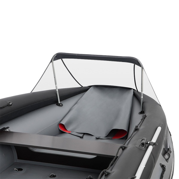 Тент носовой для лодки ПВХ 520,  серый