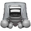 Тент трансформер комби для лодки Фрегат 350 Air