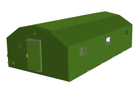 Пневмокаркасная палатка Фрегат ПКП Ф-43 (9х4,9х2,9)