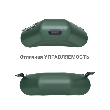 Фрегат М-11 Оптима Лайт (240 см) (Лодка ПВХ гребная) (зеленая)