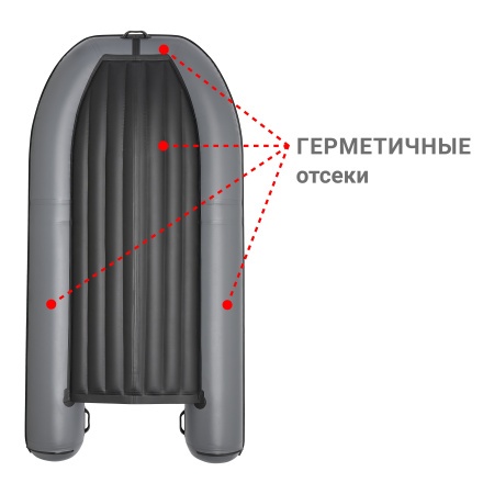 330 НДНД аэр Лодка (серая 2659)