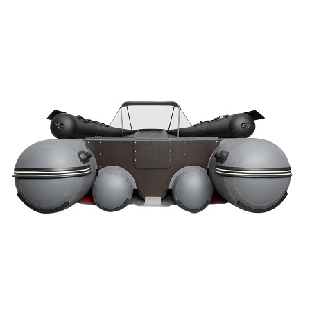 Тент носовой для лодки ПВХ 520,  серый