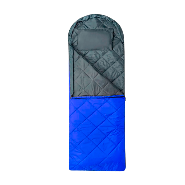 Спальный мешок "Фрегат" с капюшоном, 75*230 см, 150 г/м2 (синий)
