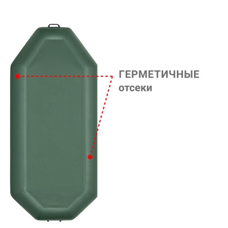 М-5 Оптима Лайт (300 см) Лодка (серая 2635)
