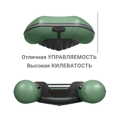 390 НДНД аэр Лодка (зеленый 107051)