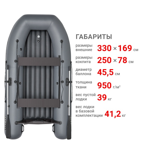 330 НДНД аэр Лодка (серая 2659) 330 НДНД аэр Лодка (серая 2659)