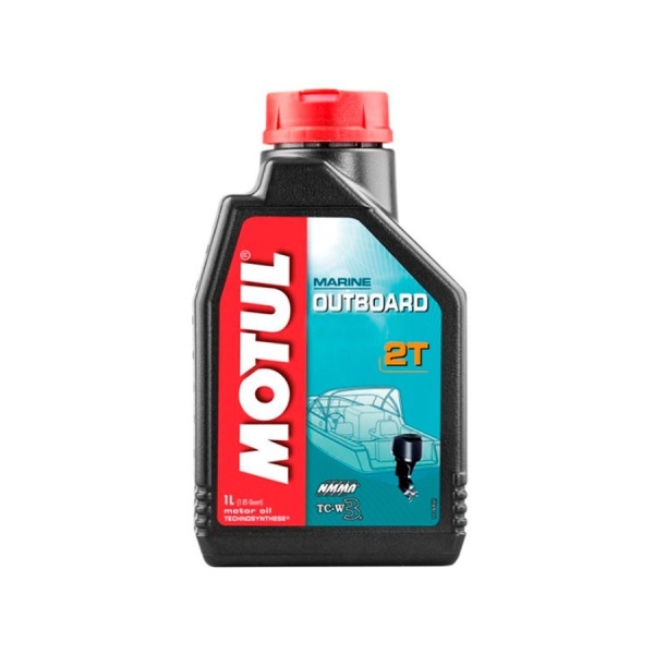 Масло 2-х тактное Motul Outboard  2T, 1 л