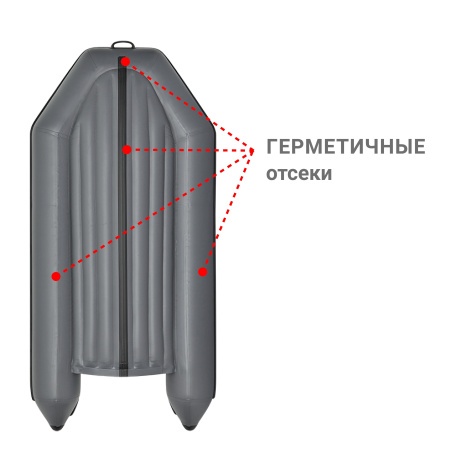 280 Е НДНД Лодка (серая 7523)