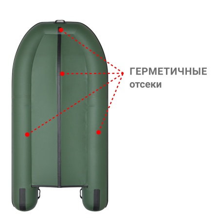 330 С Лодка (зеленый 108021)