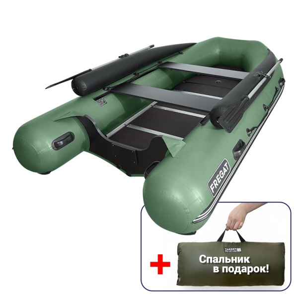 Лодка ПВХ Фрегат 390 F (Ф), с фальшбортом