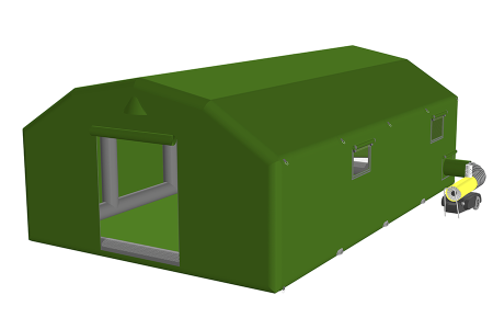 Пневмокаркасная палатка Фрегат ПКП Ф-36 (7,5х4,9х2,9)