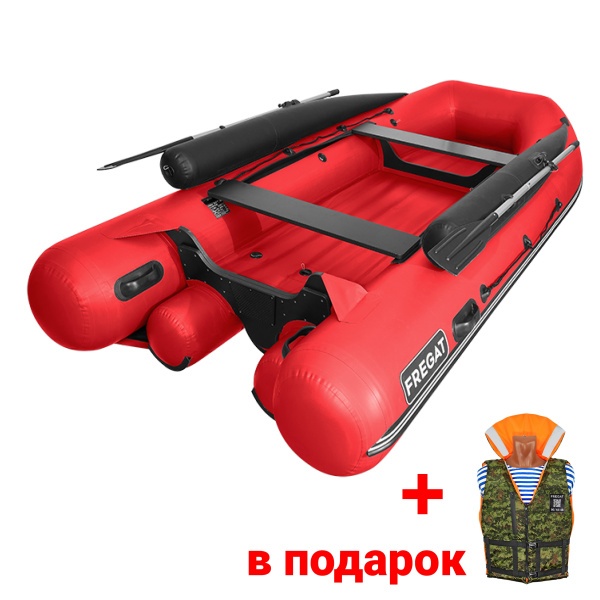 370 фм Лодка (красный 110013)