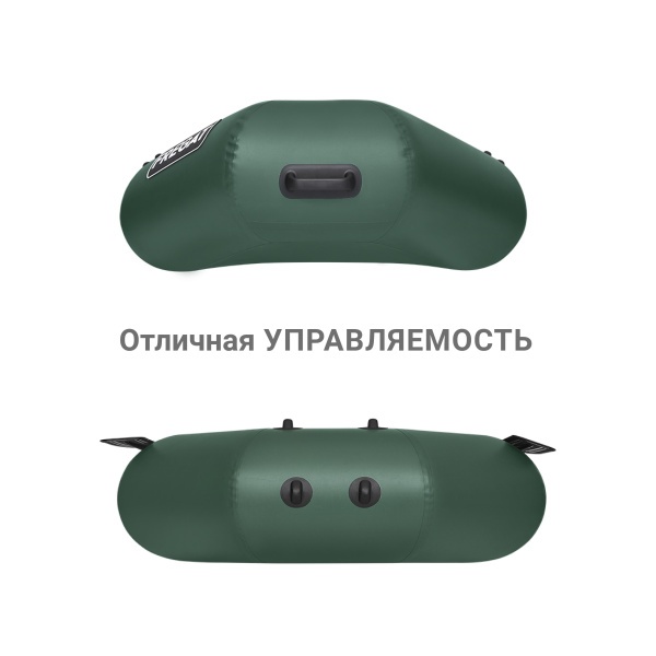 Фрегат М-3 Оптима Лайт (280 см) (Лодка ПВХ гребная) (зеленая)