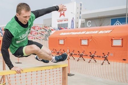 Пневмокаркасная палатка Фрегат ПКП Ф-43 (9х4,9х2,9)