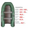 310 С Лодка (зеленый 108011)