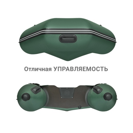 320 ЕК с килем Лодка (зеленая 58)
