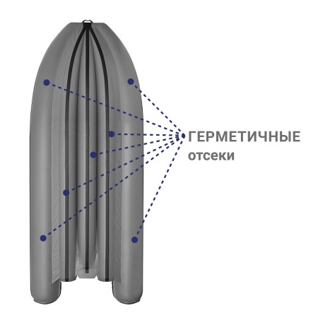 520 фм джет Лодка (серый 93402)