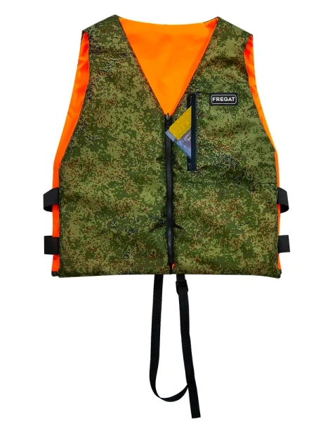 Жилет страховочный Фрегат до 120 кг (р. 42/50) универсальный двухсторонний