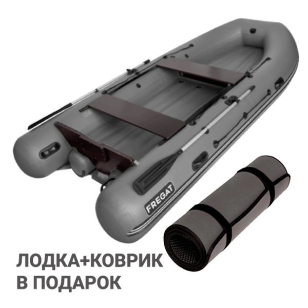 Фрегат 470 фм лайт джет+коврик (Лодка ПВХ водометная)