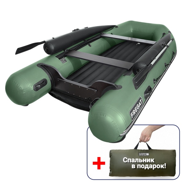 Лодка ПВХ Фрегат 370 Air F (НДНД), с фальшбортом