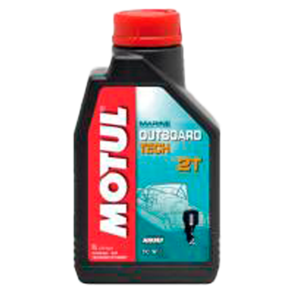 Масло 2-х тактное Motul Outboard Tech 2T, 1 л