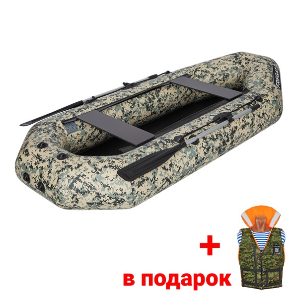 М-3 Оптима (280 см) Лодка (камуфляж 3086) М-3 Оптима (280 см) Лодка (камуфляж 3086)