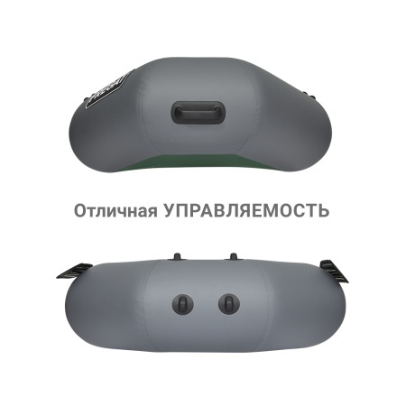 Фрегат М-3 Оптима (280 см) (Лодка ПВХ гребная) (серая)