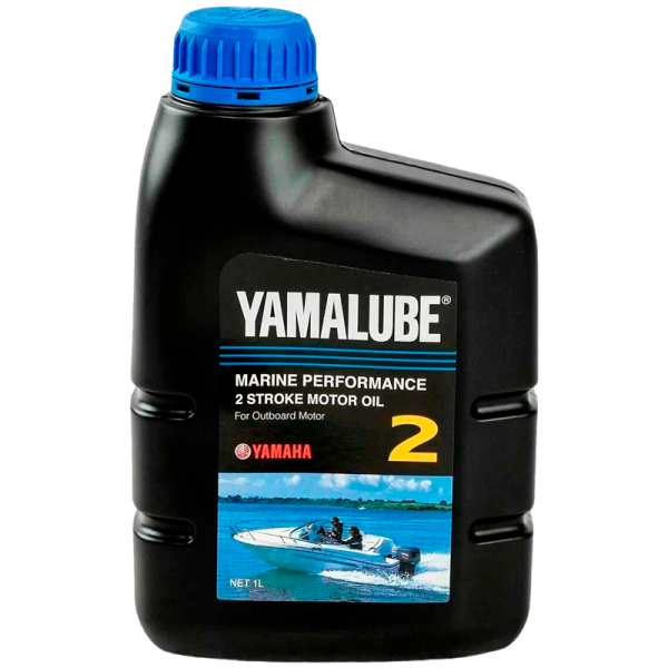 Масло 2-х тт Yamalube 2 Marine Mineral Oil, 1 л.