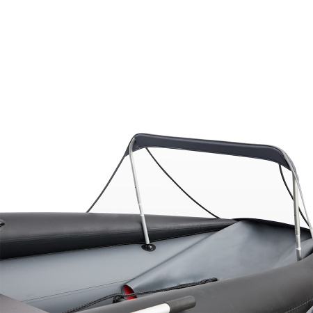 Тент носовой для лодки ПВХ 520,  серый