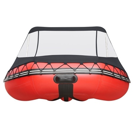 Тент носовой универсальный для лодки ПВХ 430, черный